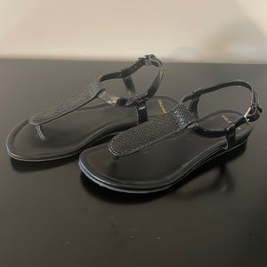 Black Cole Hann Sandals!